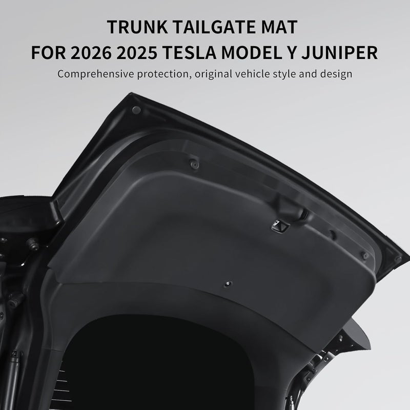 SHINELINERS Tailgate Protective Mat for Tesla Model Y Juniper 2025-2026, Trunk Cargo Liner, Rear Door Back Protection - Image 2